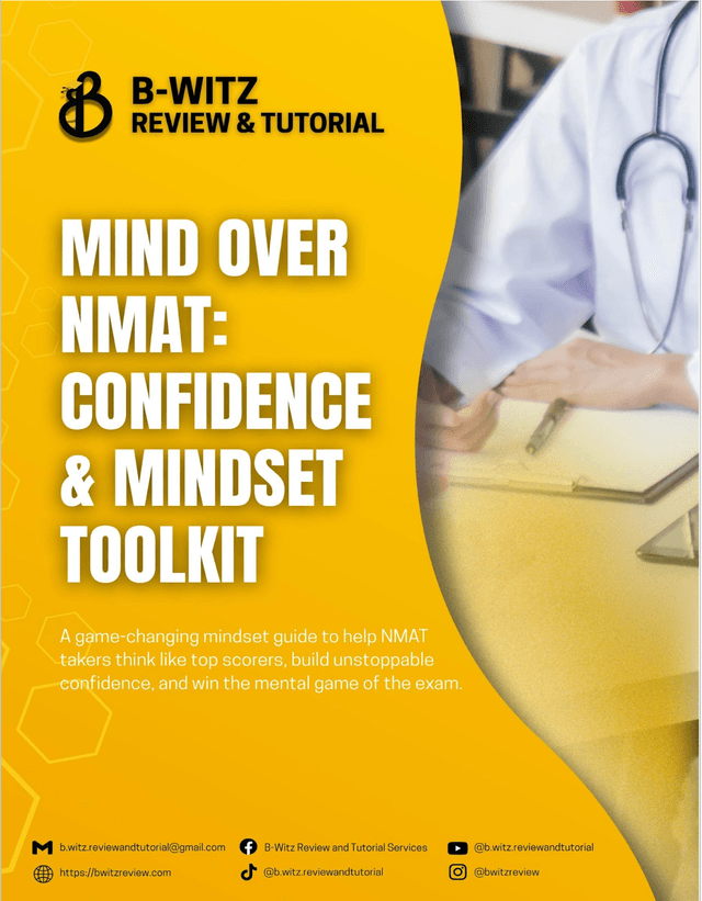 What If Your NMAT Score Has Less to Do With Intelligence… and More to Do With Your Mindset?